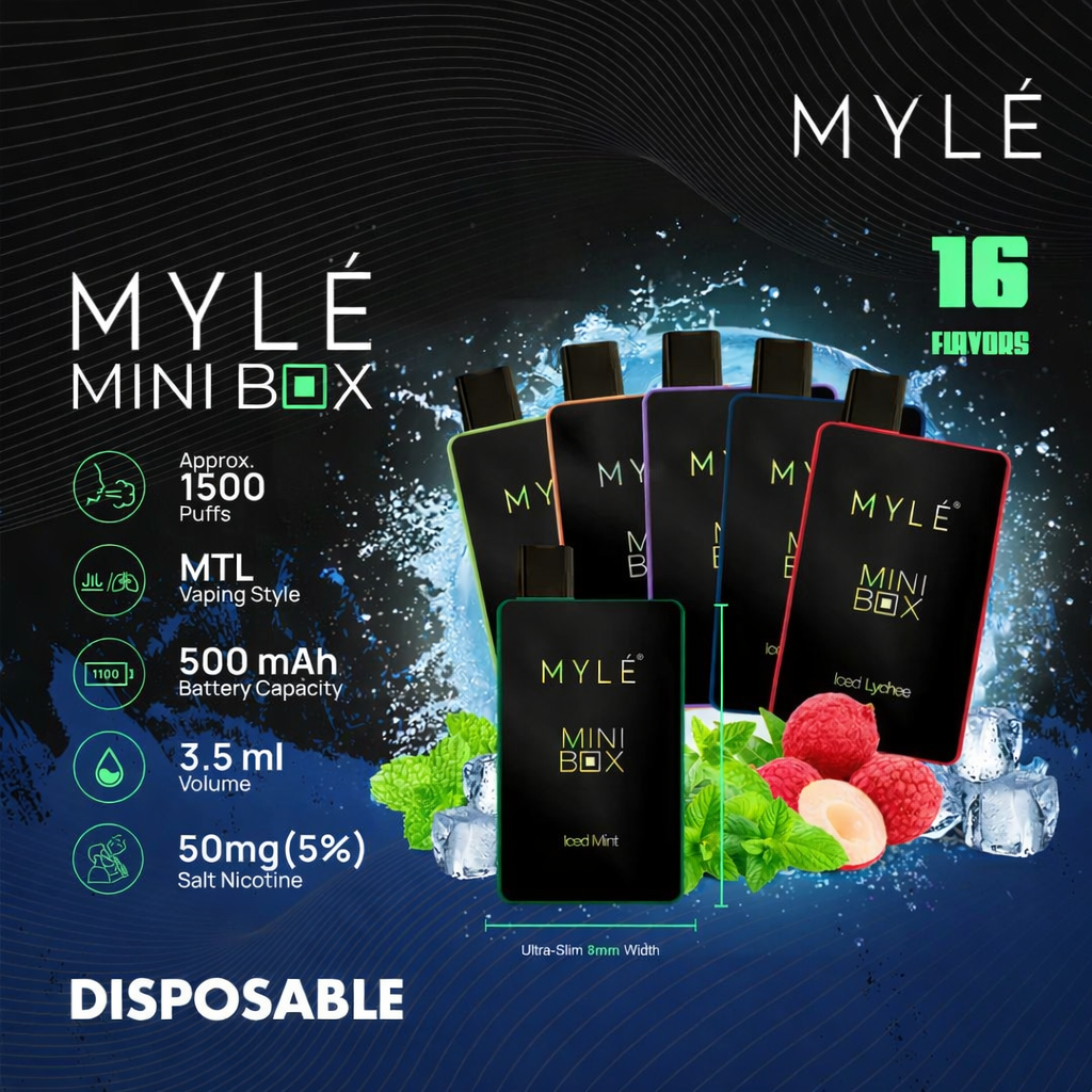 Best Myle Mini Box 1500 Flavors: 20 Options Reviewed