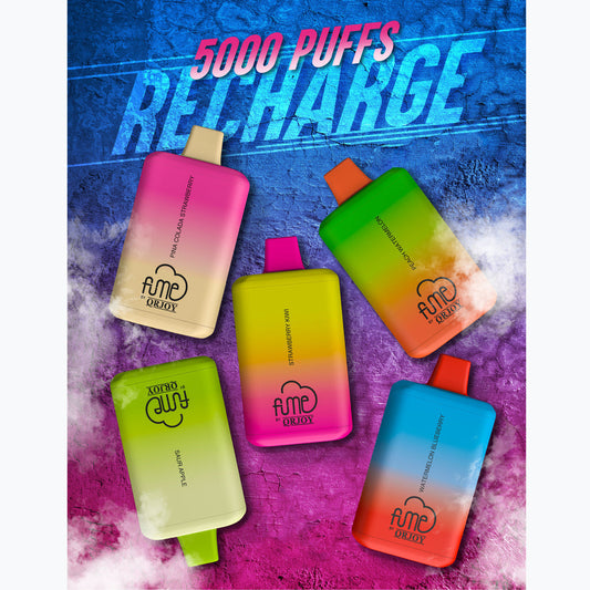 Fume Recharge 5000: Mid-Range Flavors & Rechargeable Design