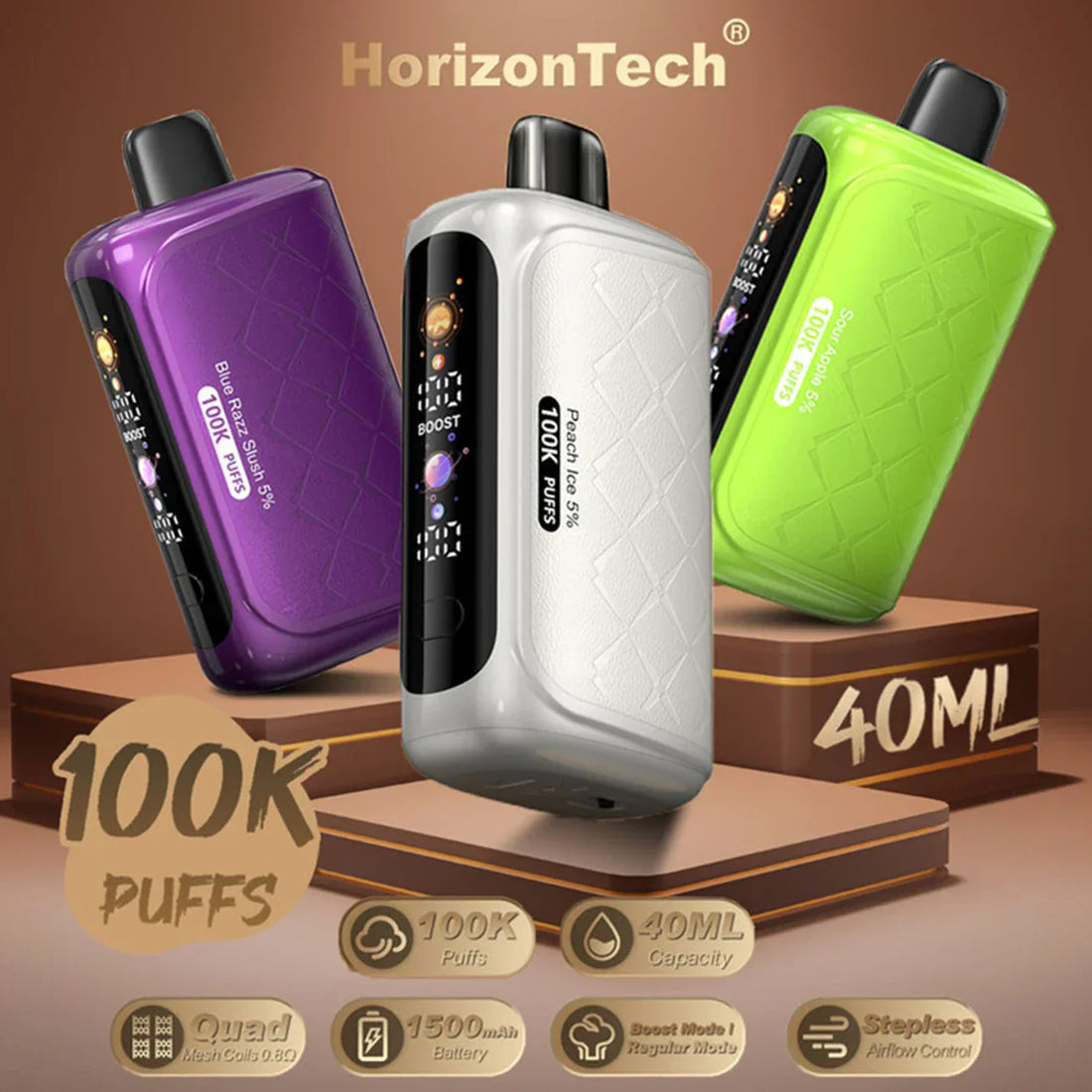 HorizonTech 100K Review: The 100,000 Puff Disposable