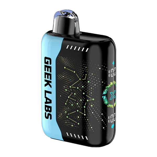 Geek Labs Pulse X Nixodine 50000 - Blue Razz Ice