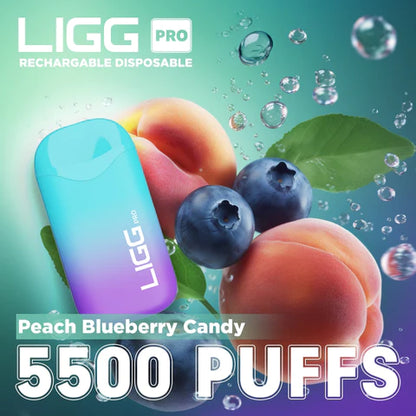 Ligg Pro 5500 Puffs Disposable Vape
