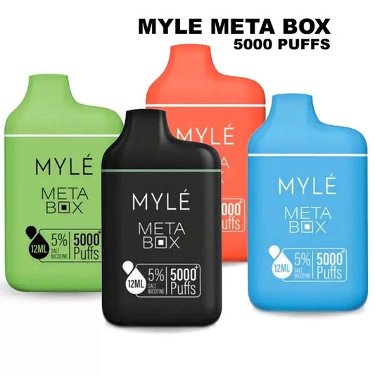 Myle Disposable Vapes Mini, Meta Bar, Meta Box & More | Save On Puffs SaveOnPuffs.com Myle Disposable Vapes Mini, Meta Bar, Meta Box & More | Save On Puffs SaveOnPuffs.com
