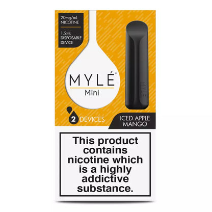 Myle Mini 320 Puffs Disposable Vape - 2 Pack