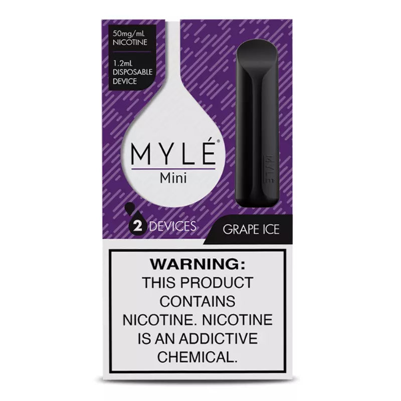 Myle Mini 320 Puffs Disposable Vape - 2 Pack
