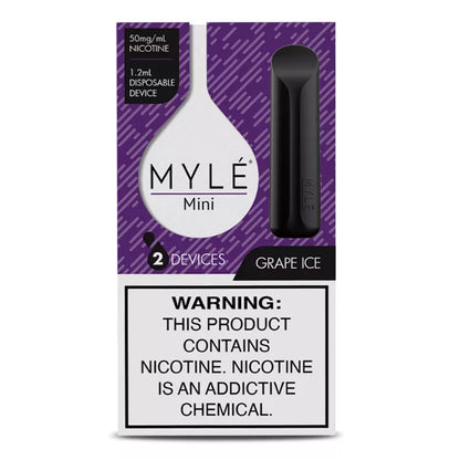Myle Mini 320 Puffs Disposable Vape - 2 Pack