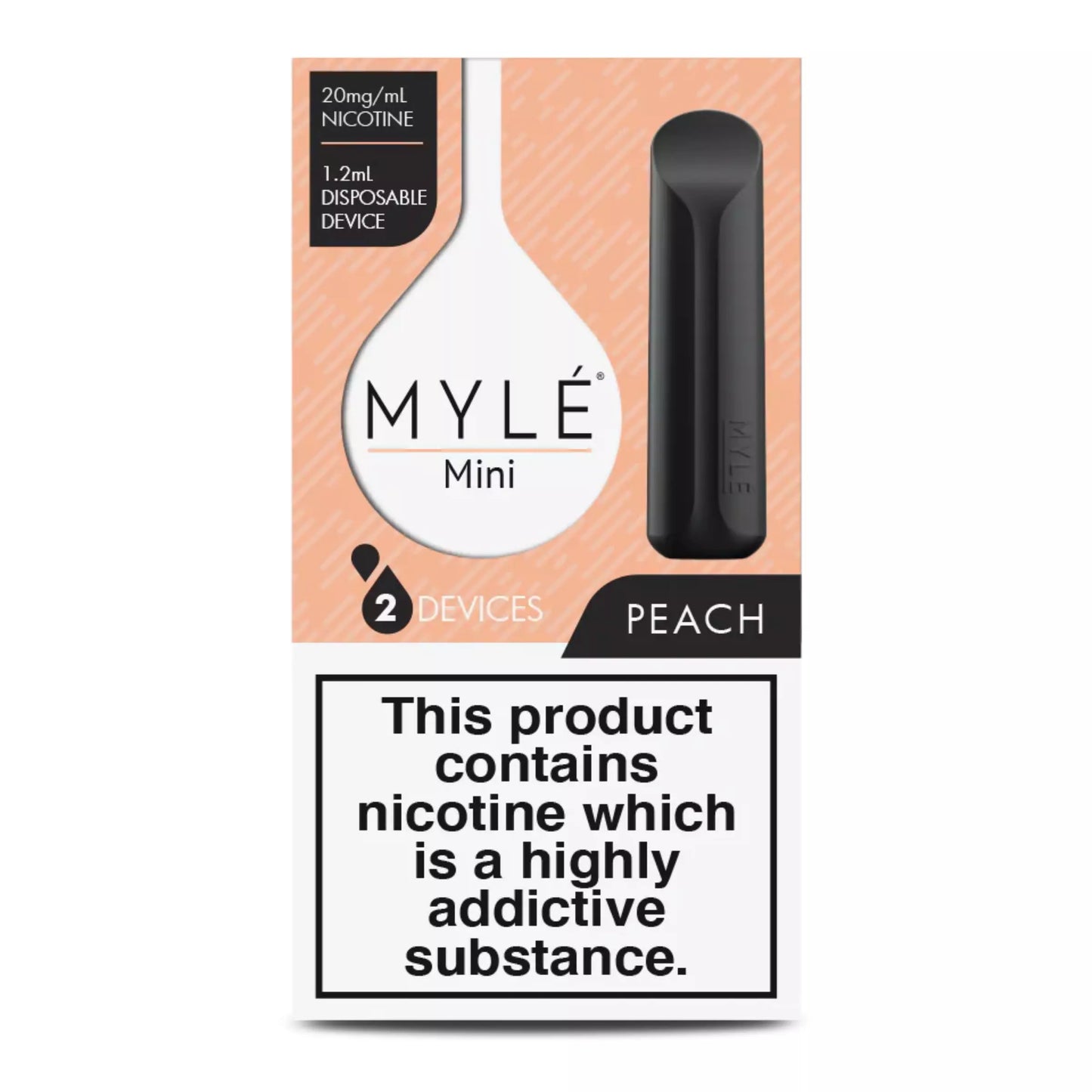 Myle Mini 320 Puffs Disposable Vape - 2 Pack