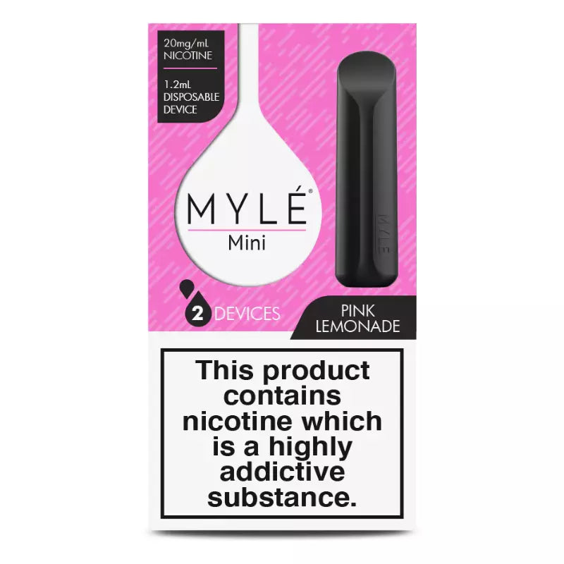 Myle Mini 320 Puffs Disposable Vape - 2 Pack