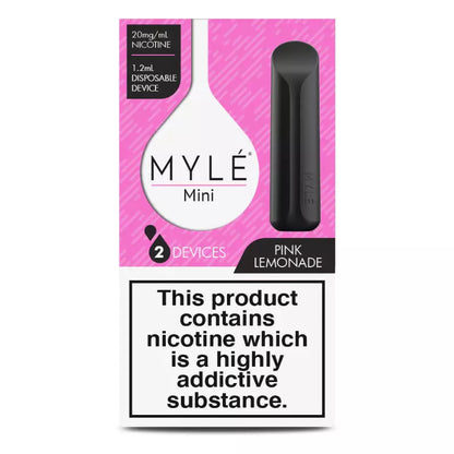 Myle Mini 320 Puffs Disposable Vape - 2 Pack