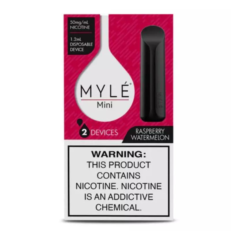 Myle Mini 320 Puffs Disposable Vape - 2 Pack
