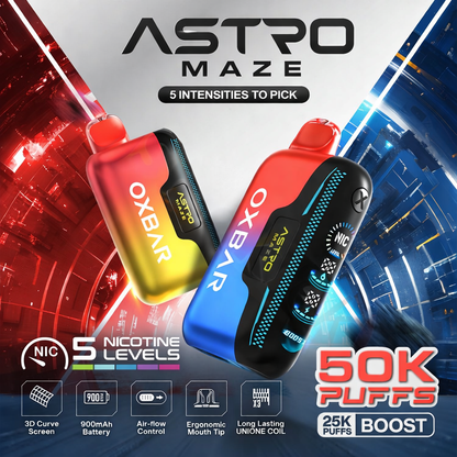 Oxbar Astro Maze 50000 Puffs Disposable Vape