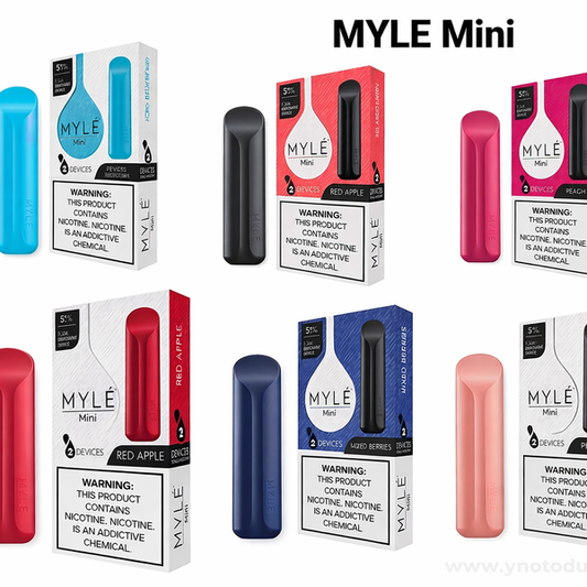Myle Mini 320 Puffs Disposable Vape - 2 Pack