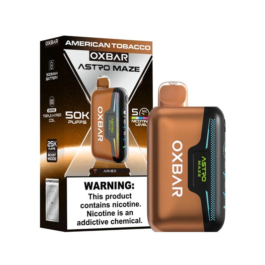 Oxbar Astro Maze 50000 Puffs Disposable Vape