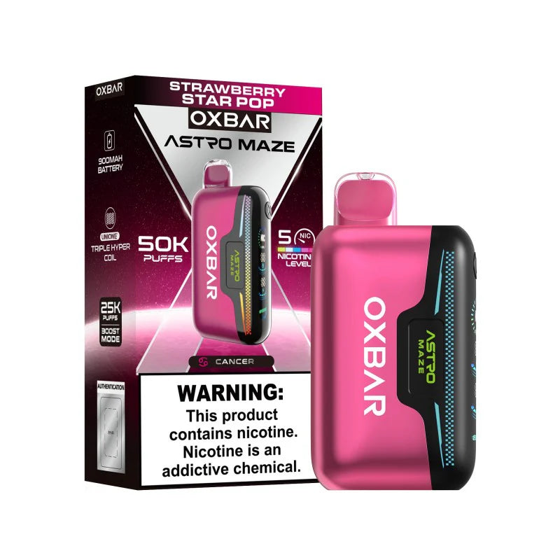 Oxbar Astro Maze 50000 Puffs Disposable Vape