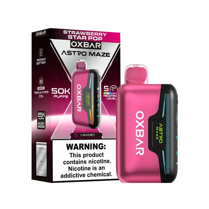 Oxbar Astro Maze 50000 Puffs Disposable Vape