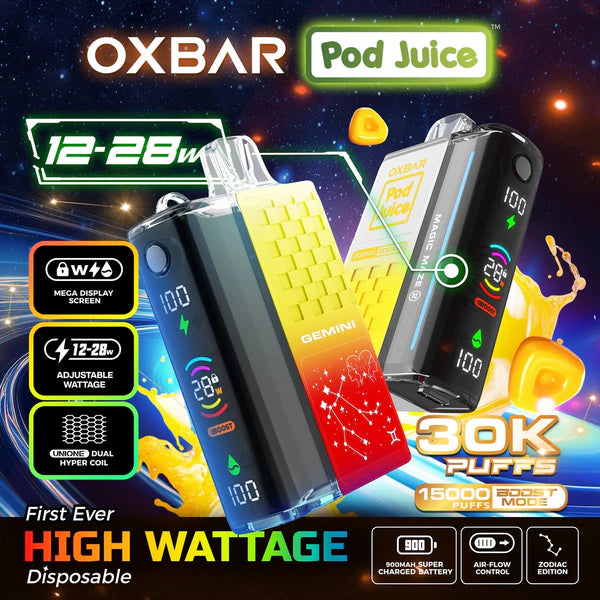 Oxbar Magic Maze 2.0 30000 Puffs Disposable Vape
